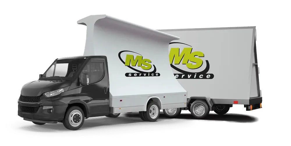 Camion vela MS Service a Rovigo